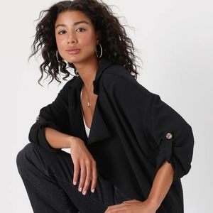 Lulu's shacket (never worn with tags)